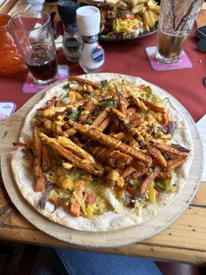 Vegan flammkuchen  at The Old Pal in Zoetermeer