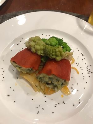 Stuffed Pepper (vegan)   at Es Ginebro in Mallorca