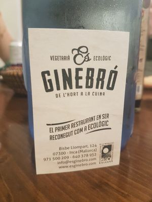 Business Card / August 2019 at Es Ginebro in Mallorca