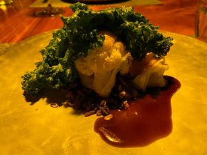 Part two of the main course #Veganuary at San Lucas Treetop Dining Experience in Monteverde