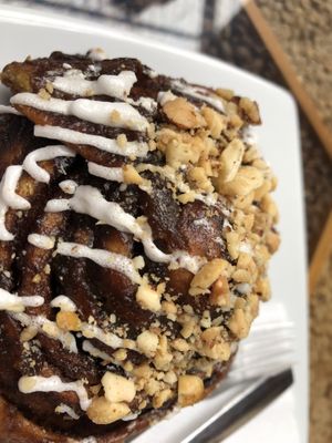 Rollo de Canela  at Café Monteverde Coffee Shop in Monteverde