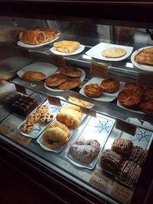 Clearly marked vegan options at Café Monteverde Coffee Shop in Monteverde