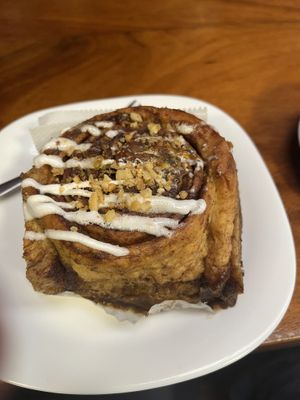 Cinnamon roll   at Café Monteverde Coffee Shop in Monteverde