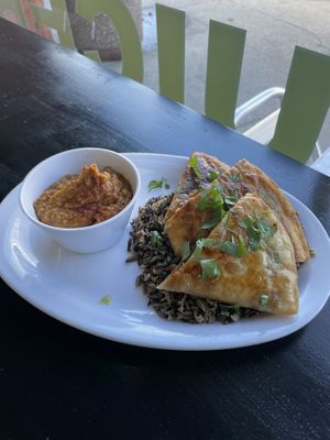   at Beyond Vegan Eats in Los Angeles