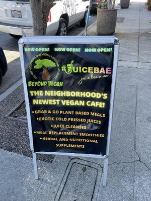   at Beyond Vegan Eats in Los Angeles