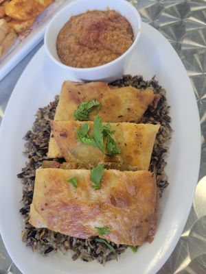 Sandwich at Beyond Vegan Eats in Los Angeles