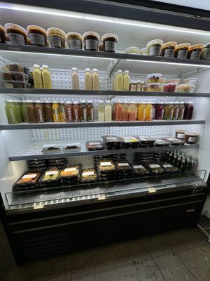 Fridge   at Beyond Vegan Eats in Los Angeles