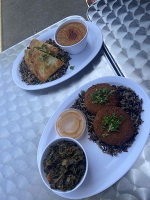   at Beyond Vegan Eats in Los Angeles