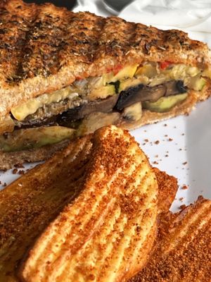   at Beyond Vegan Eats in Los Angeles