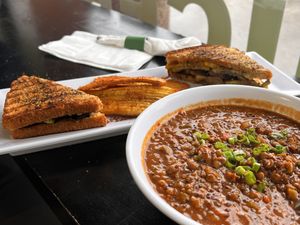   at Beyond Vegan Eats in Los Angeles