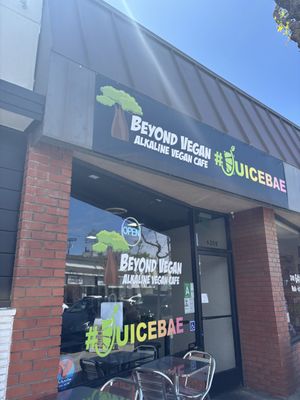 outside   at Beyond Vegan Eats in Los Angeles