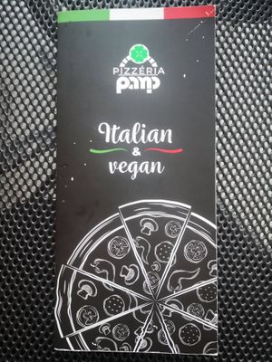 menu :) at Pizzéria Pamp in Nizna