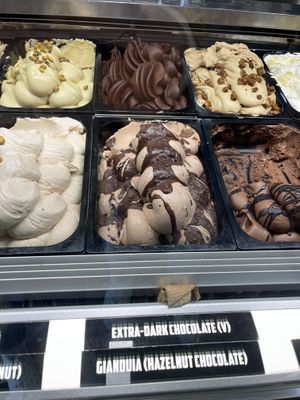 vegan dark chocolate   at Dolce Amore in Vancouver