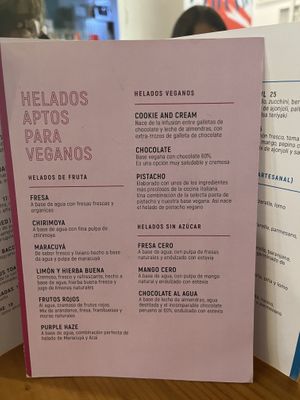 Carta  at La Latteria in Lima