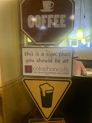 Cute at Colophon Cafe in Bellingham