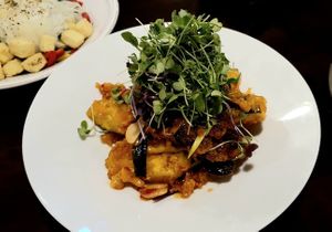 Fried chili eggplant at Liim - 림 in Incheon