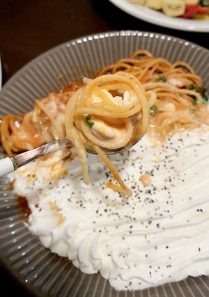 Cream tomato pasta - close-up at Liim - 림 in Incheon