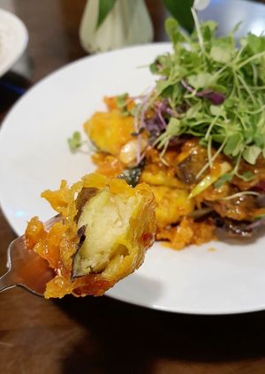 Fried chili eggplant - close-up at Liim - 림 in Incheon