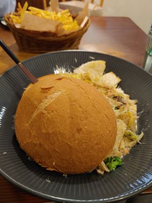 Spicy pane(bread) pasta at Liim - 림 in Incheon