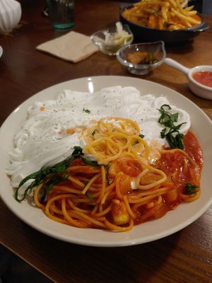 Cream tomato pasta at Liim - 림 in Incheon