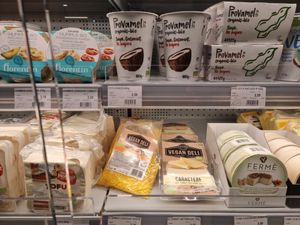 vegan cheeze at Biovita in Oostende