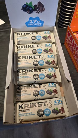 Insect bars at IzyCoffee in Oostende