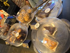 Vegan pastry at IzyCoffee in Kortrijk