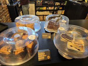 Vegan pastry at IzyCoffee in Kortrijk