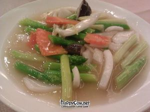 asparagus made to order dish at Spring in Taichung