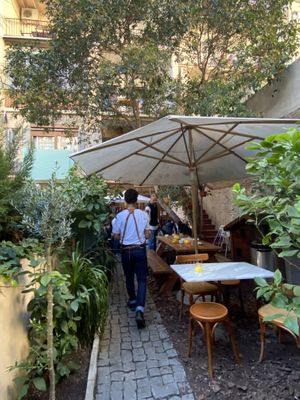   at Billy Brunch & Garden in Barcelona