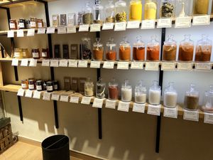 Spices galore   at Casa Ruiz Granel Selecto in Barcelona