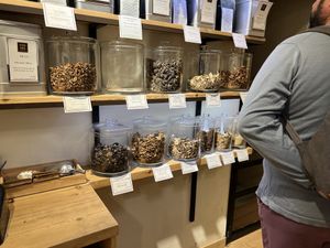 So let’s have beans for every meal  at Casa Ruiz Granel Selecto in Barcelona