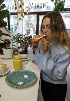 Wonderful toasts at Enxalao in San Sebastian