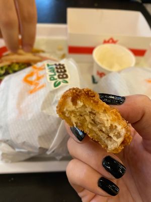 Crispy Green Nuggets at MAX - Hovedbanegården in Copenhagen