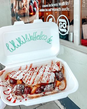 Zum Mitnehmen  at Waffel&Co in Wolfsburg