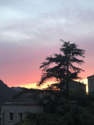 Très belle vue sur la terrasse  at Le Palace in Sartene