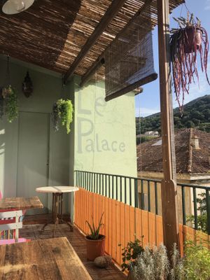 Terrasse ombragée   at Le Palace in Sartene