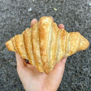 croissant   at Miga Vegana in Mexico City
