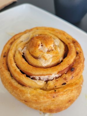 Pizza Roll (unsure what the actual name of this was but it's delicious!)  at Miga Vegana in Mexico City