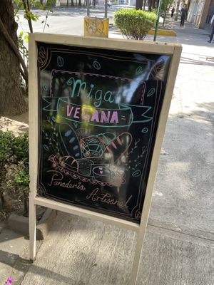   at Miga Vegana in Mexico City