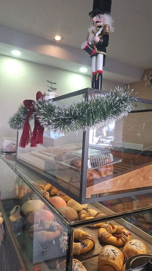 Siguen con el espíritu navideño 🥰🎄✨️ at Miga Vegana in Mexico City