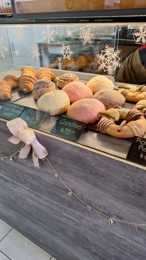 Miren estas delicias de pan 🥐🍩 at Miga Vegana in Mexico City