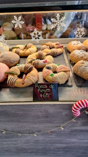¡Mini Rosca de Reyes! 👑✨️🎄❤️ at Miga Vegana in Mexico City