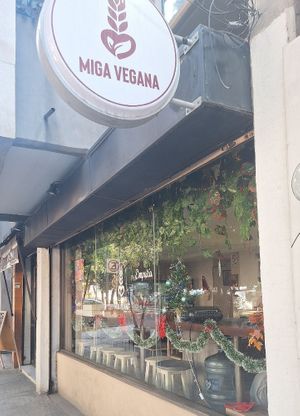 👌🏻❤️🥰🌱 at Miga Vegana in Mexico City