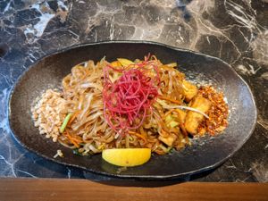 Pad thai at Homy Fusion in Plzen