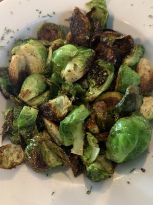 Roasted Brussels (no bacon) at Shadowlawn Eats in Virginia Beach