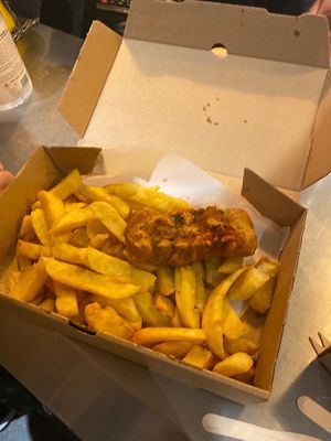 No fish & chips  at Little Jack Fullers in Brighton
