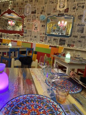 Locale molto caratteristico   at Osteria Del Pisello in Fano