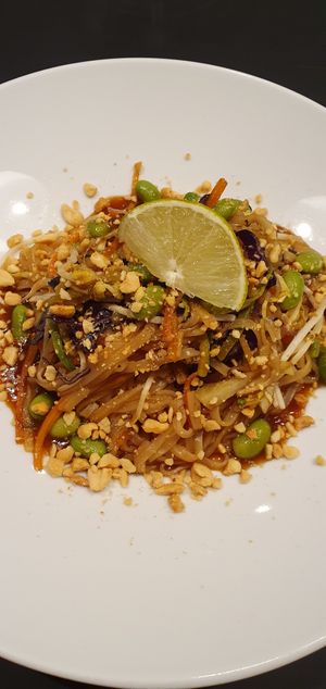 Pad thaï at Hops Beerstrò in Trieste