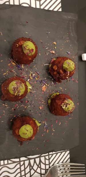 Crunchy falafel at Hops Beerstrò in Trieste